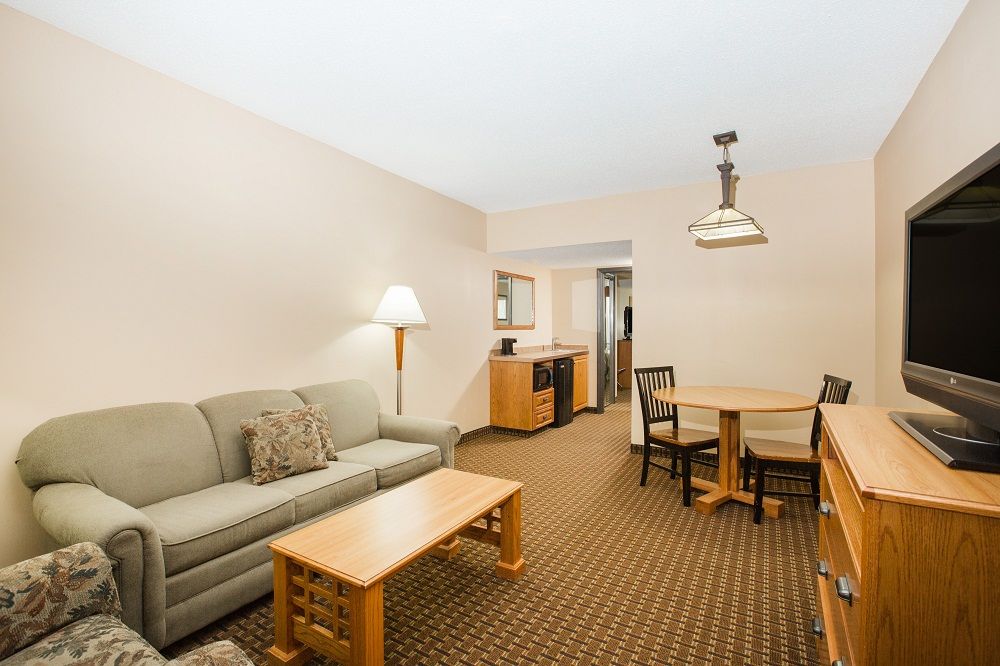 large suite with couches